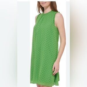 Tommy Hilfiger Green Sleeveless Dress